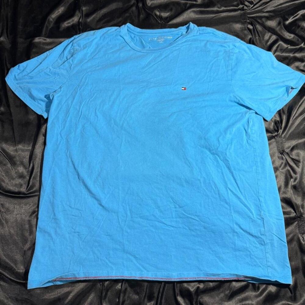 Tommy hilfiger blue t shirt size